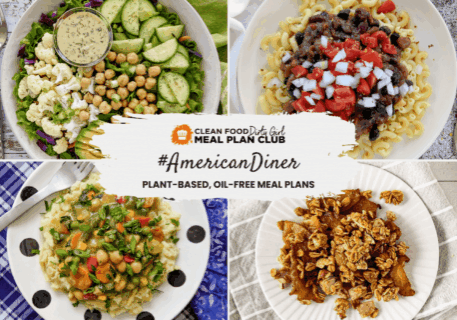 American Diner Plant based meal plan