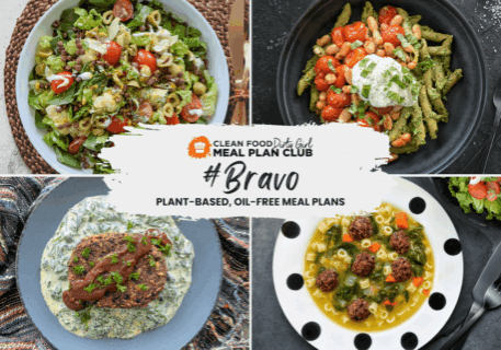bravo plant based meal plan