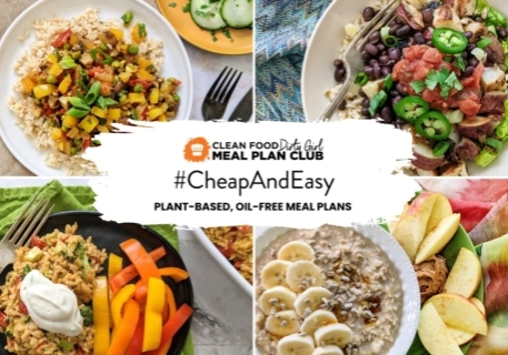 cheap and easy plant-based meal plan