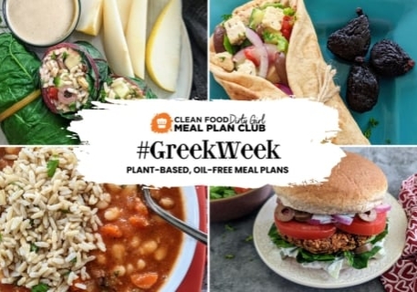 healthy greek recipes plant based oil free