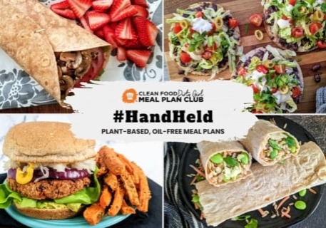 Hand Held Plant Based Meal Plan