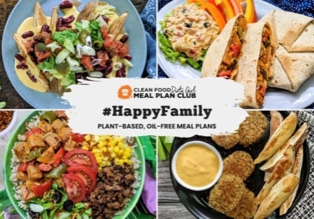 Happy Family Whole-Food Plant-Based Meal Plan