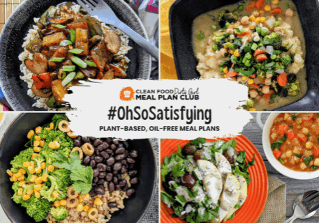 oh so satisfying plant based meal plan menu