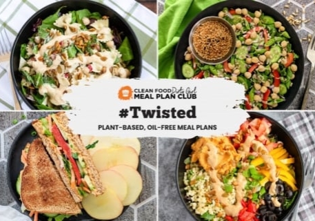 Twisted Oil Free Plant Based Meal Plan