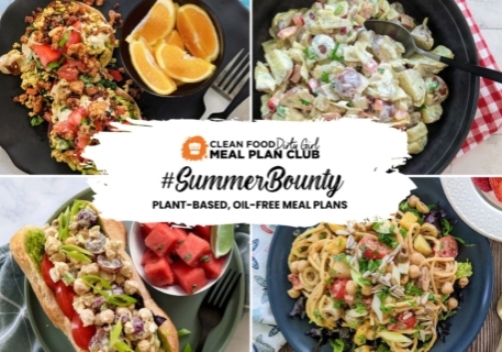 whole-food plant-based summer meal plan