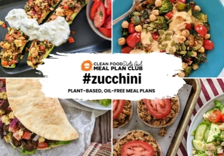 Zucchini Meal Plan | Vegan Zucchini Dinner Recipes