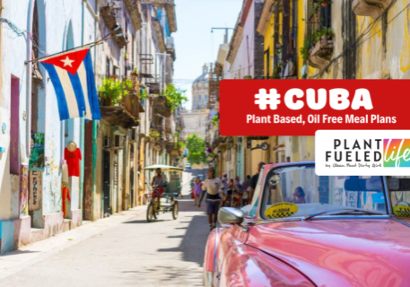 cuban whole-food plant-based vegan menu cuban