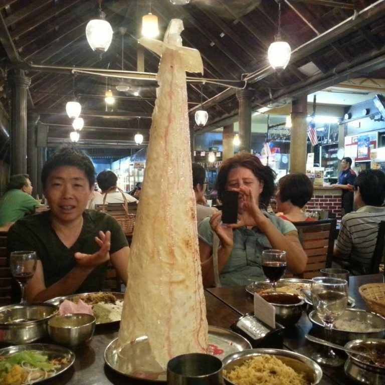 Roti Tisu (Tissue Bread) Malaysia